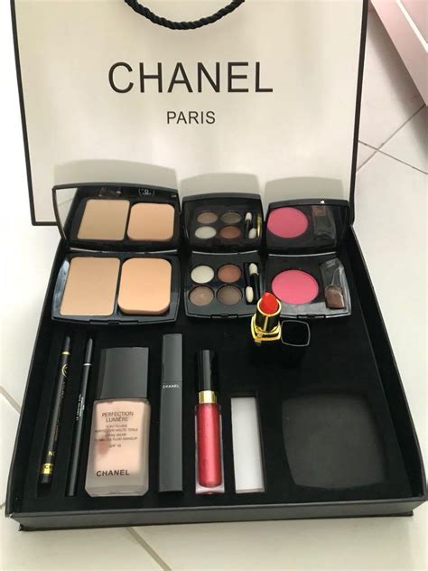 chanel full makeup set